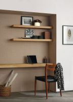 Обои Casadeco Tweed 85472183 Винил на флизелине (0,53*10,05) Желтый/Бежевый, Однотонные/Рогожка — фото 2, Обои для стен