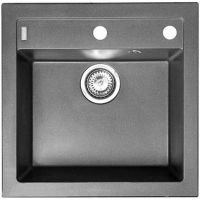 Кухонная мойка Alveus Granital+ Formic 20 Steel G04M 520x510x200 1103762 Серая — фото 1, Кухонные мойки