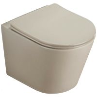 Товар: Унитаз CeramaLux B2330-4MC подвесной с сиденьем Микролифт - фото 1 Унитаз CeramaLux B2330-4MC подвесной с сиденьем Микролифт — фото 1, Унитазы