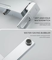 Душевая система Gappo G2418-1 Хром — фото 5, Душевые стойки