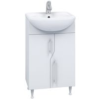 Тумба под раковину Vigo Grand 45 tn.GRA.UYU.45.2D Белая — фото 1, Тумбы под раковину