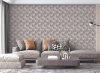 Обои Alessandro Allori Barbara 2606-4 Винил на флизелине (1,06*10,05) Коричневый, Геометрия — фото 2, Обои для стен