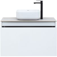 Тумба под раковину Aquanet Nova Lite 90 242257 подвесная Белая — фото 5, Тумбы под раковину