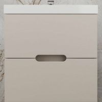 Тумба под раковину Style Line Матис 60 ЛС-00002310 подвесная Крем — фото 1, Мебель для ванной