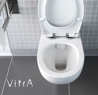 Товар: Унитаз Vitra Conforma подвесной с сиденьем Микролифт арт-5810B003-6234 - фото 4 Унитаз Vitra Conforma подвесной с сиденьем Микролифт арт-5810B003-6234 — фото 4, Подвесные унитазы