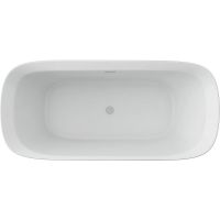 Акриловая ванна Black&White Swan SB335 170x78 335SB00 Белая матовая без гидромассажа — фото 2, Ванны