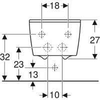 Товар: Биде Geberit Xeno 2 500.501.01.1 без крышки - фото 5 Биде Geberit Xeno 2 500.501.01.1 без крышки — фото 5, Биде подвесные