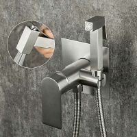 Гигиенический душ со смесителем Gappo G7299-20 Сатин — фото 6, Гигиенические души