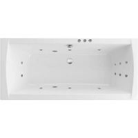 Акриловая ванна Excellent Aquaria Lux 180x80 WAEX.AQU18.SMART.CR с гидромассажем — фото 1, Ванны