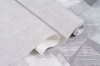 Обои Артекс Рандеву 10722-01 Винил на флизелине (1,06*10,05) Серый, Штукатурка — фото 3, Обои для стен