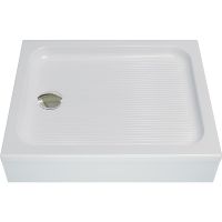 Акриловый поддон для душа Niagara Nova 100x80 NG-100-80Q RUS Белый — фото 1, Акриловые душевые поддоны