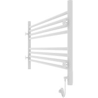 Электрический полотенцесушитель Laris Оливия ЧК8 800x500 L 73207626 Белый муар — фото 6, Электрические полотенцесушители