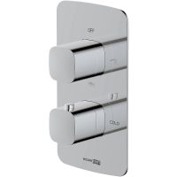 Смеситель для душа WasserKRAFT Naab 8644 Thermo с термостатом Хром — фото 1, Смеситель для душа