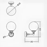 Товар: Светильник Devon&Devon Chelsea DECHELSEA Светлое золото - фото 3 Светильник Devon&Devon Chelsea DECHELSEA Светлое золото — фото 3, Аксессуары для ванной