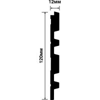 Декоративная панель HIWOOD LV122 W50 2700x120x12 мм — фото 3, Панели