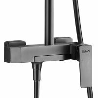 Душевая система Black&White Universe UK8500MG 8500MG Gun Metal — фото 2, Душевое оборудование. Душевая программа