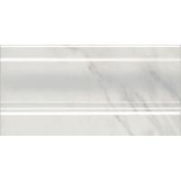 Керамический плинтус Kerama Marazzi Алькала белый FMD016 10х20 см — фото 1, Керамическая плитка