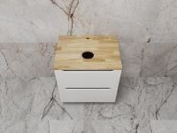 Товар: Тумба под раковину Style Line Бали 60 ЛС-00002337 подвесная Белый софт - фото 5 Тумба под раковину Style Line Бали 60 ЛС-00002337 подвесная Белый софт — фото 5, Мебель для ванной