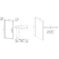 Товар: Душевой уголок Niagara Nova 80х90 NG-66-8A-A90-34 профиль Хром стекло прозрачное - фото 11 Душевой уголок Niagara Nova 80х90 NG-66-8A-A90-34 профиль Хром стекло прозрачное — фото 11, Душевые уголки
