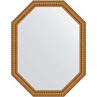 Товар: Зеркало Evoform Octagon 70х90 BY 7060 в багетной раме - Золотой акведук 61 мм - фото 1 Зеркало Evoform Octagon 70х90 BY 7060 в багетной раме - Золотой акведук 61 мм — фото 1, Мебель для ванной