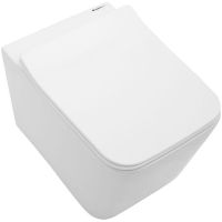 Унитаз Aquanet Tavr BL-103N-WHT TAVR-W 211920 подвесной с сиденьем Микролифт — фото 5, Подвесные унитазы