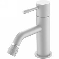 Смеситель для биде Boheme Uno 466-MW Белый матовый — фото 1, Смесители