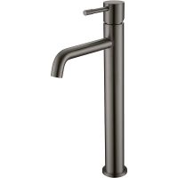 Смеситель для раковины Boheme Uno 462-GM Оружейная сталь — фото 1, Смесители