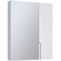 Зеркальный шкаф Runo Стокгольм 60 00-00001126 Белый — фото 1, Зеркальные шкафы в ванную