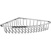 Полка корзина Bemeta Cytro 146208322 угловая Хром — фото 1, Полки для ванной и душа