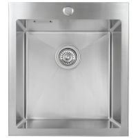 Кухонная мойка Kaiser KSM-4551 Silver — фото 1, Кухонные мойки