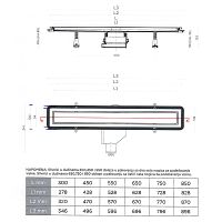 Товар: Душевой лоток Pestan Confluo Premium Line 650 13000283 с рамкой - фото 9 Душевой лоток Pestan Confluo Premium Line 650 13000283 с рамкой — фото 9, Душевые лотки