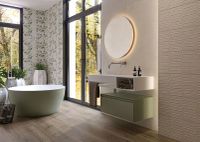 Товар: Керамическая плитка Cifre Alure White 78803743 настенная 30х75 см - фото 8 Керамическая плитка Cifre Alure White 78803743 настенная 30х75 см — фото 8, Керамогранит