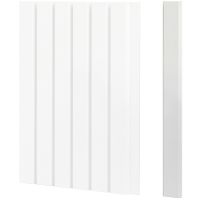 Рейка завершающая для реечной панели Ликорн РП-1.П.16.2800 светло-серая 2800x41x16 мм — фото 2, Панели