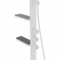 Товар: Душевая система Vincea Inspire VSFS-3I11W Белая - фото 6 Душевая система Vincea Inspire VSFS-3I11W Белая — фото 6, Душевые стойки