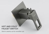 Товар: Гигиенический душ со смесителем Gappo G17-9 G7217-9 Оружейная сталь - фото 3 Гигиенический душ со смесителем Gappo G17-9 G7217-9 Оружейная сталь — фото 3, Гигиенические души