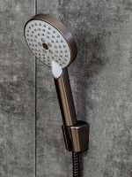 Комплект смесителей Orange Tony M54-311gr Графит — фото 5, Готовые комплекты для ванной комнаты