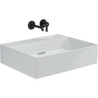 Раковина Kerama Marazzi Logica 60 LO.wb.60.0 Белая глянцевая — фото 2, Раковины накладные