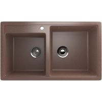 Кухонная мойка Ulgran Classic U-200-307 Терракот — фото 1, Кухонные мойки