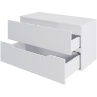 Товар: Тумба под раковину Orange Line 100 Li-100TuwMDF подвесная Белая матовая - фото 3 Тумба под раковину Orange Line 100 Li-100TuwMDF подвесная Белая матовая — фото 3, Тумбы под раковину