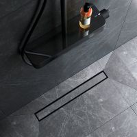 Душевой лоток AM.PM MasterFlow 60 W01SC-U11-060-04BM с Черной матовой решеткой / под плитку Tile — фото 17, Душевые лотки