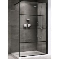 Товар: Душевая перегородка Abber Immer Offen 120 AG65120B профиль Черный стекло прозрачное - фото 1 Душевая перегородка Abber Immer Offen 120 AG65120B профиль Черный стекло прозрачное — фото 1, Душевые перегородки