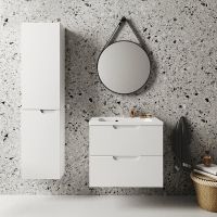 Шкаф пенал Ravak SB Classic II 40 L X000001472 подвесной Белый — фото 4, Пеналы для ванной комнаты