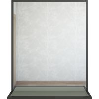 Зеркало Sanflor Норд 60 С08103 Тауп — фото 1, Зеркала в ванную комнату