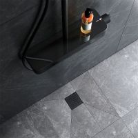 Душевой трап AM.PM MasterFlow 10 W01BD-P11-010-01BM с Черной матовой решеткой Cut Gradient — фото 8, Трапы для душа