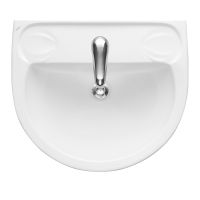 Товар: Раковина Santeri Лотос 60 1.3110.6.S00.10B.0 Белая - фото 2 Раковина Santeri Лотос 60 1.3110.6.S00.10B.0 Белая — фото 2, Раковины