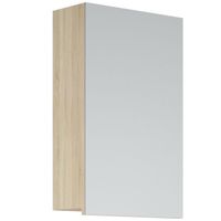 Зеркальный шкаф Corozo Комо 40 SD-00000291 Сонома — фото 1, Зеркальные шкафы в ванную