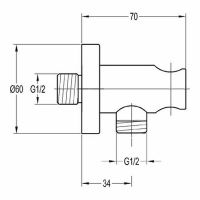 Товар: Шланговое подключение Omnires 8873GL с держателем ручного душа Золото - фото 2 Шланговое подключение Omnires 8873GL с держателем ручного душа Золото — фото 2, Душевое оборудование. Душевая программа