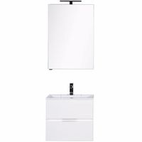 Комплект мебели для ванной Aquanet Алвита 60 184619 подвесной Белый — фото 1, Комплекты мебели для ванной