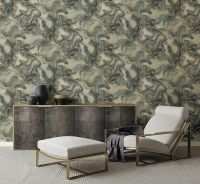 Обои Артекс Dieter Lange Avenue 10663-02 Винил на флизелине (1,06*10,05) Бежевый, Мрамор — фото 4, Обои для стен