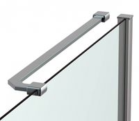 Товар: Душевой уголок Black&White Stellar Wind S701 100x100 7011010 профиль Серебристый хром стекло прозрачное - фото 2 Душевой уголок Black&White Stellar Wind S701 100x100 7011010 профиль Серебристый хром стекло прозрачное — фото 2, Душевые уголки